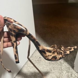 Cheetah Print Heels